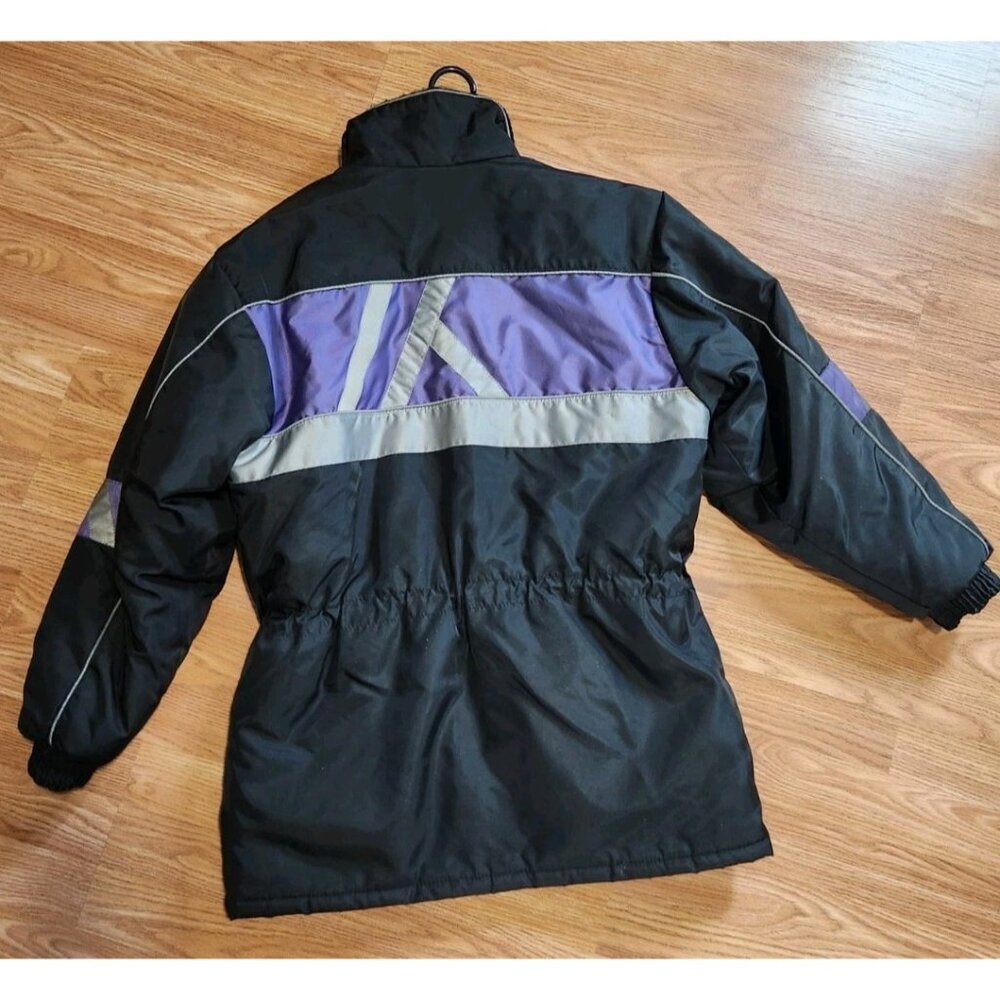 Artik Winter Jacket Size Small Black Vintage Pre-Owned - Picture 4 of 4